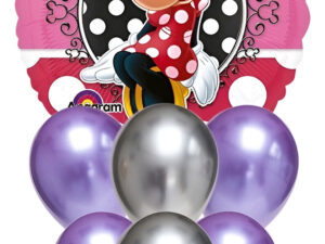 Set De Globos Decoración 7 Uds Personaje Mickey Minnie Mouse