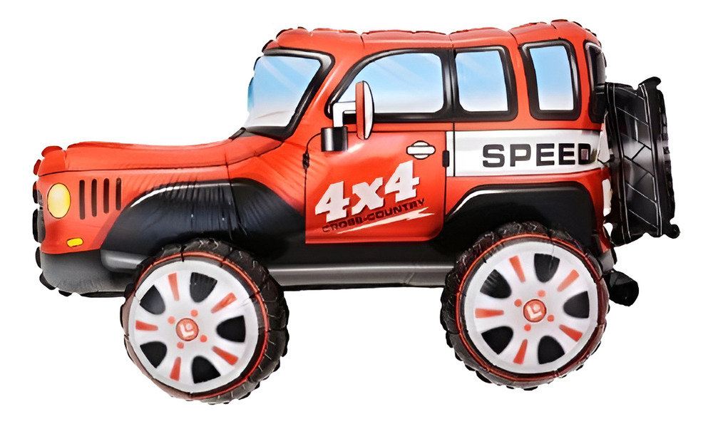 Globo Metálico 3d Figura Automóvil - Imagen 20