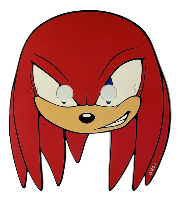 Mascaras Antifaz Para Fiesta Motivo Sonic - Imagen 2