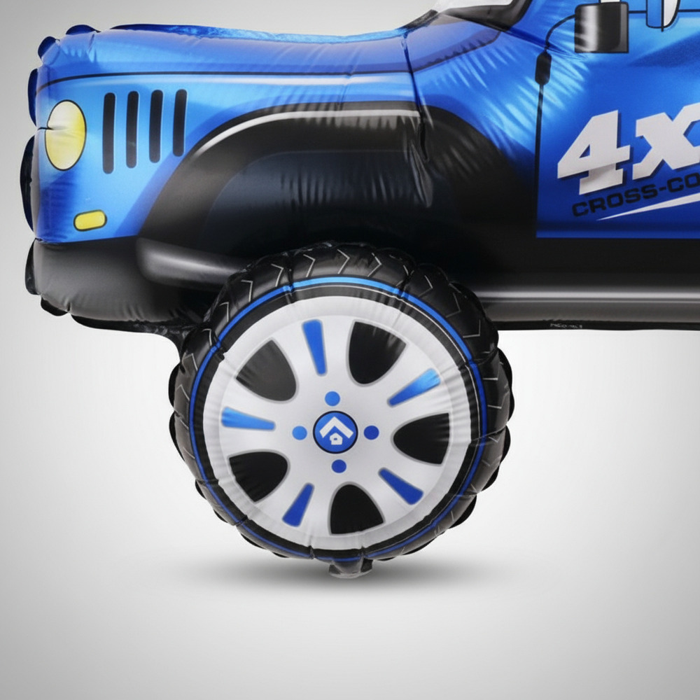 Globo Metálico 3d Figura Automóvil - Imagen 4