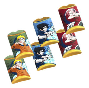 Pack 6 Uds Cajas Para Dulces / Cotillón / Motivo Naruto