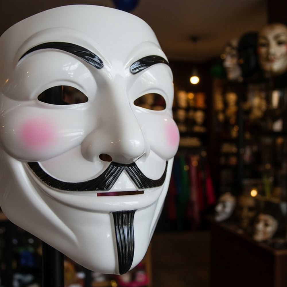 Mascaras Para Tu Disfraz Anonymus - Imagen 8