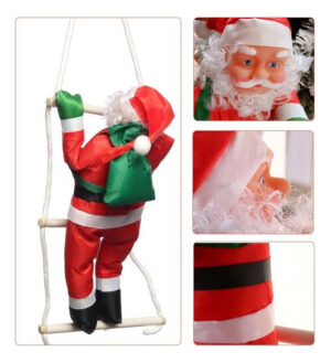 Adorno Santa Claus / Viejito Pascuero / Escalera / Mediano