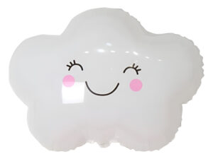 Globo Metálico Silueta Nube