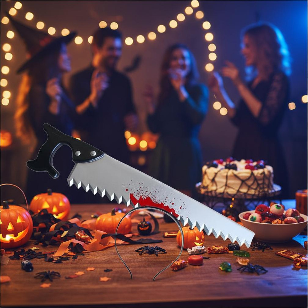 Cintillo Sangriento / Fiesta Halloween / Diseño Serrucho - Imagen 2