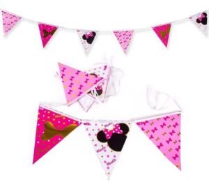 Guirnalda Para Decoración Fiesta Motivo Minnie Mouse
