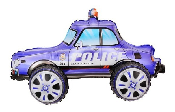 Globo Metálico 3d Figura Automóvil - Imagen 18