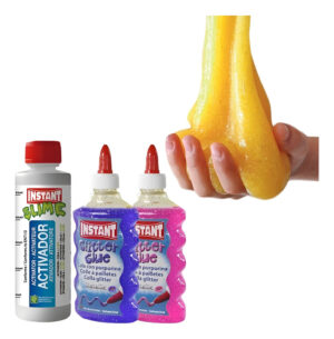 Kit Completo Para Crear Slime / Glitter / Color / 360 Ml