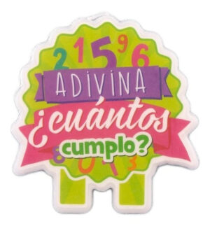 Vela Para Decoración De Torta Adivina Cuantos Cumplo