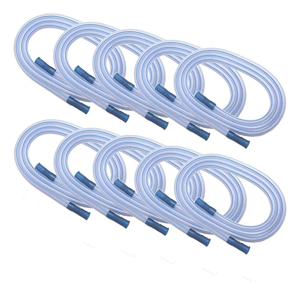 Pack 10 Uds Manguera Silicona Aspiración Grado Médico M 1