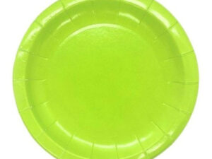 Pack 6 Uds Plato Pequeño Cartón / Diseño Unicolor