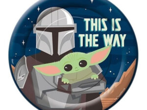 Pack 6 Uds Plato Pequeño Cartón / Diseño Star Wars