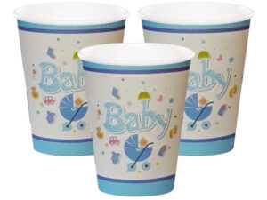 Pack 10 Uds Vaso De Cartón Con Diseño Baby