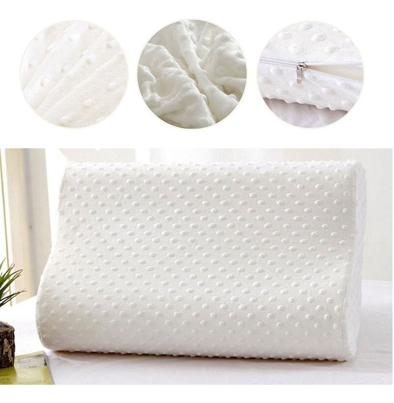 Almohada Espuma Viscoelástica Modelo Cervical (funda Puntos) - Imagen 10