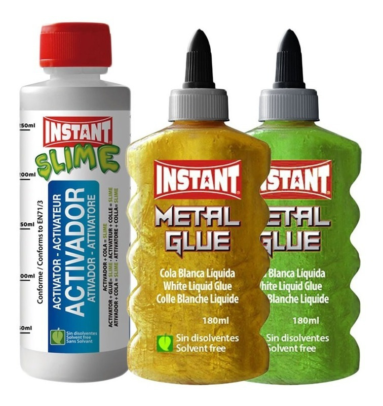 Kit Completo Para Crear Slime / Metallic / 360 Ml - Imagen 2