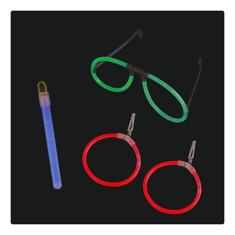 Pack Lente - Pendientes - Péndulo / Cotillón Fiesta / Flúor - Imagen 3