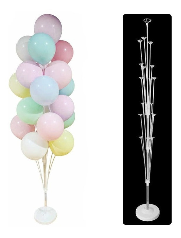 Base Para Globos Transparente Con Capacidad Para 19 Globos - Imagen 4