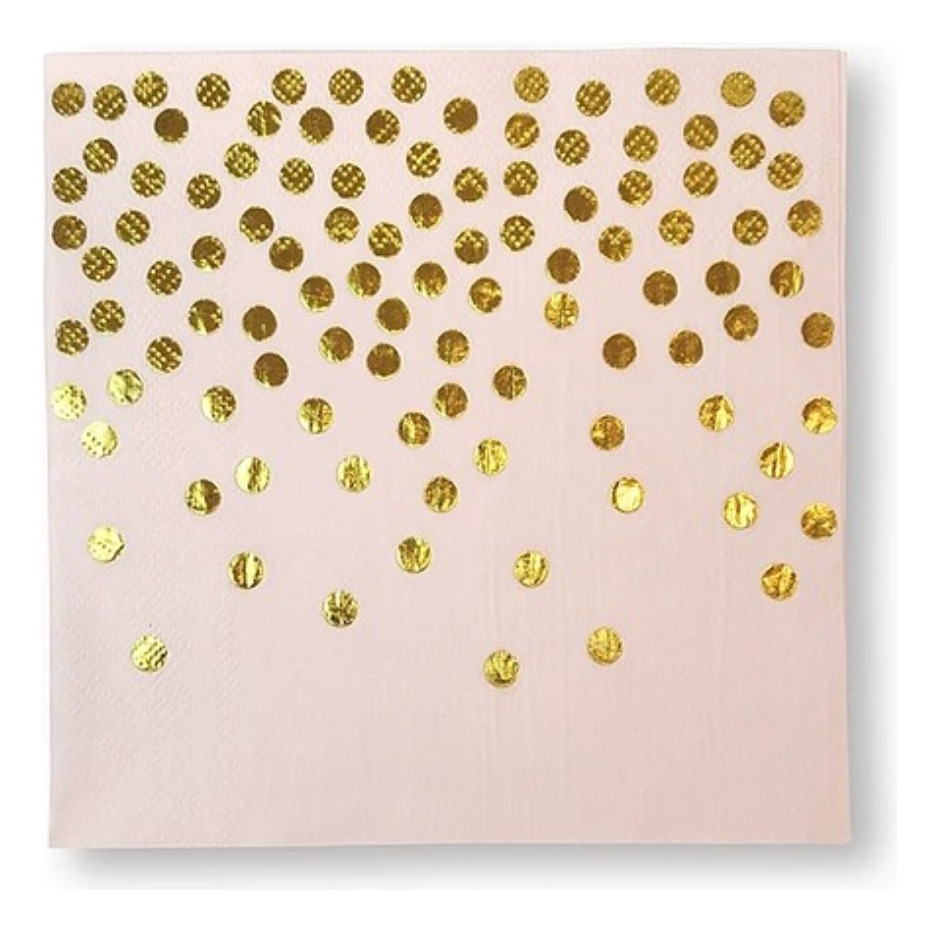 Servilletas De Papel Para Decoración Con Diseño Puntos Dots - Imagen 2