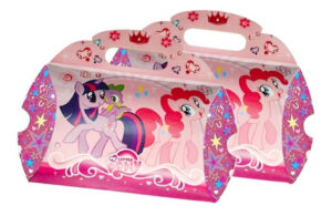 Cajas Para Dulces Con Asas / Cotillón / My Little Pony