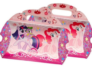 Cajas Para Dulces Con Asas / Cotillón / My Little Pony