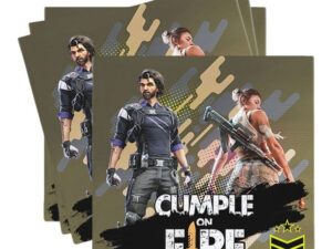 Servilletas De Papel Para Decoración Motivo Free Fire
