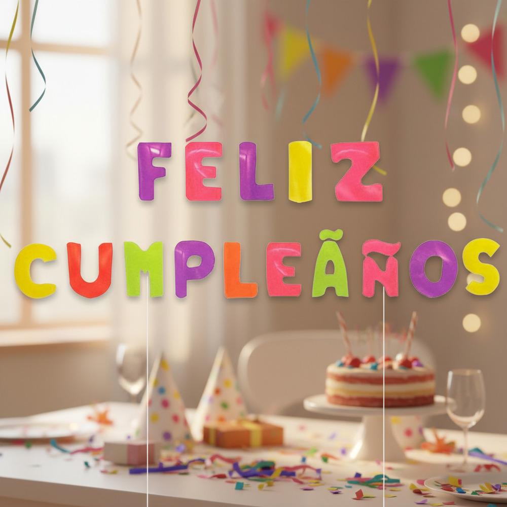 Set De Globos Decoración 15 Uds (feliz Cumpleaños) - Imagen 23