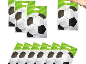 Bolsas Para Dulces Motivo Futbol 6 Uds