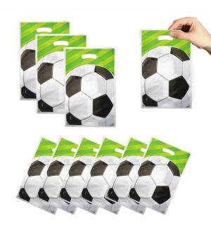 Bolsas Para Dulces Motivo Futbol 6 Uds