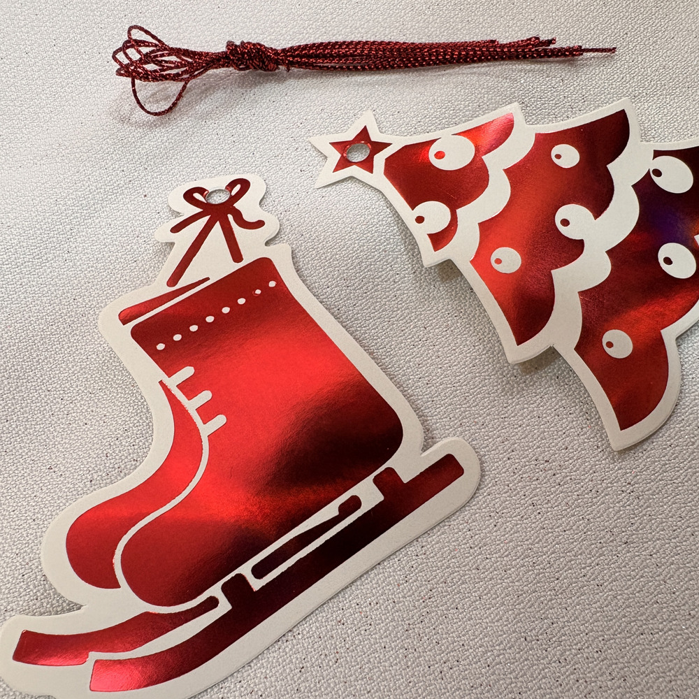 Pack 12 Uds Tarjetas Para Regalo Motivo Navidad - Imagen 10