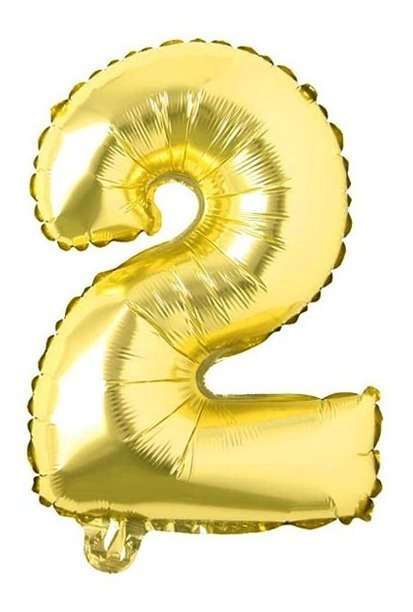 Globo En Forma De Numero - 45 Cm - Imagen 12