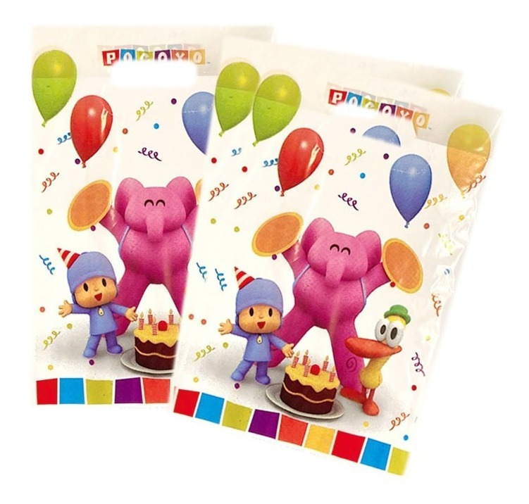 Bolsas Para Dulces Motivo Pocoyo