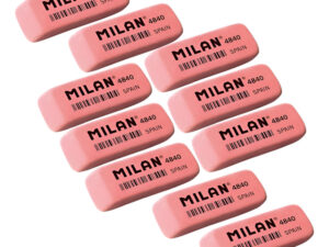 Pack 10 Uds Goma De Borrar Milan Rosa / Modelo 4840