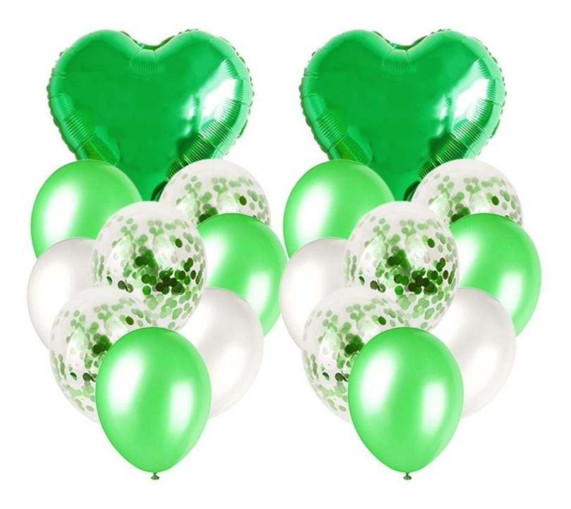 Pack 2 Uds Set De Globos Decoración Corazón + 2 Bases - Imagen 25