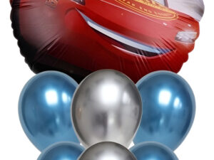 Set De Globos Decoración 7 Uds Personaje Cars