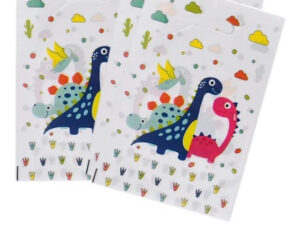 Bolsas Para Dulces Motivo Dinosaurio (8 Uds)