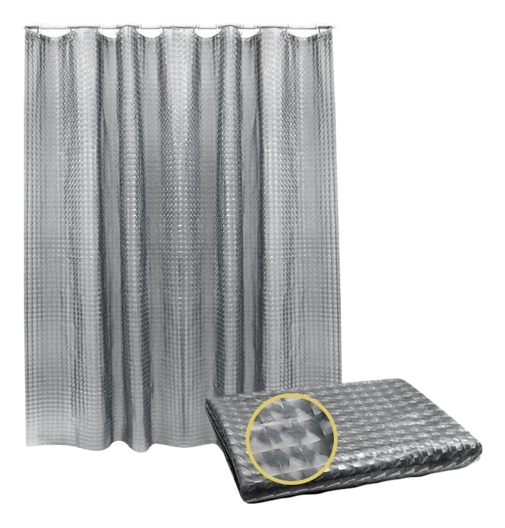 Cortina De Ducha / Tina Color ( Diseño - 3d ) - Imagen 3