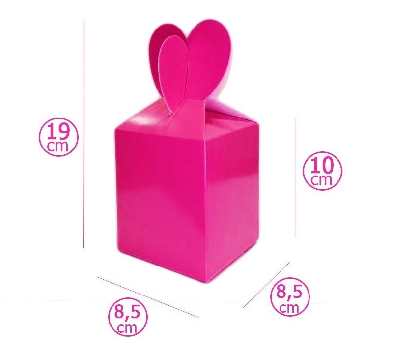 Cajas Para Dulces / Sorpresas / Motivo Unicolor / 6 Uds - Imagen 14