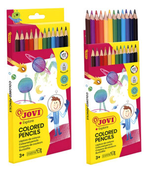 Lapices De Colores 12 Uds / Marca Jovi