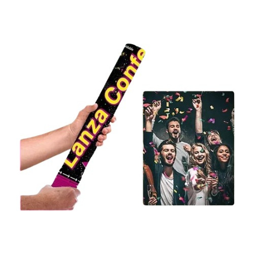 Cañón De Confeti / Cotillón Celebración / Fiesta Fin De Año