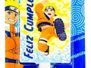 Vela 2d Para Cumpleaños Naruto Decoración Party