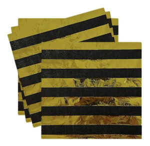 Servilletas De Papel Para Decoración Diseño Golden Black