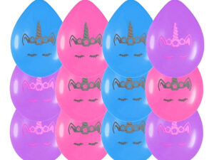Set Globos Decoración 12uds Globos Látex Motivo Unicornio R9