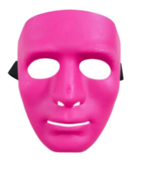 Mascaras Para Tu Disfraz Rostro Unicolor