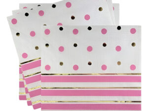 Servilletas Papel Para Decoración Con Diseño Líneas Y Puntos