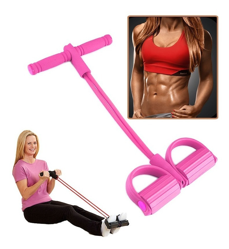 Cuerda Elástica / Equipo Ejercitador Abdominal Portátil - Imagen 4