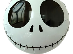 Globo Metálico Para Decoración Calavera Esqueleto Halloween