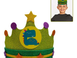 Corona Para Decoración Fiesta / Cotillón / Motivo Dinosaurio