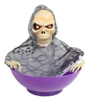 Candy Bowl / Fuente Para Dulces / Halloween Con Luz Y Sonido