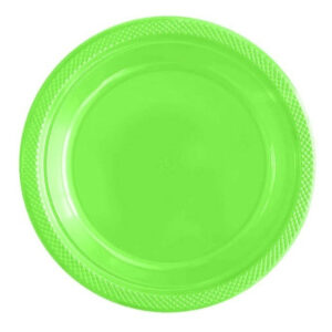 Pack 10 Uds Plato Grande / Diseño Unicolor