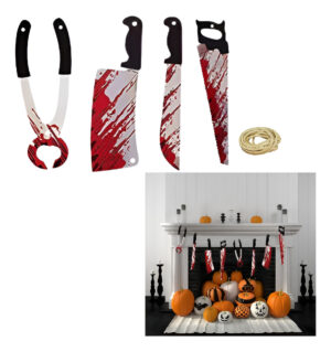 Guirnalda Sangrienta Para Decoración Halloween